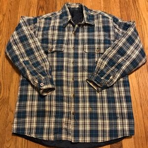 Vintage Thermal Lined Flannel Jacket Size XL